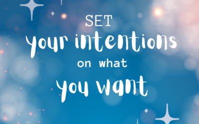 Intentions and Self-Care